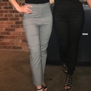 High wasted stretchy pants